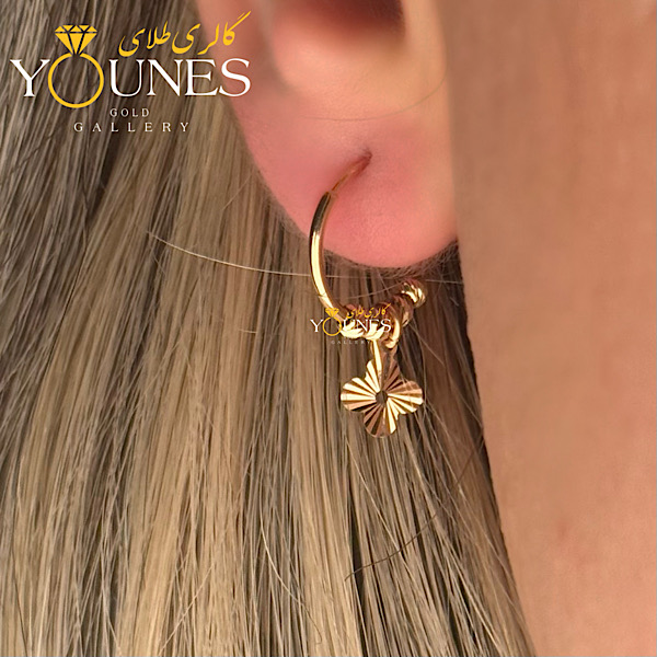 گوشواره طلا حلقه ونکلیف البرنادو